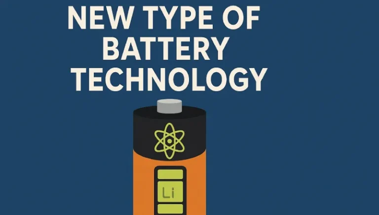New Type of Battery Technology
