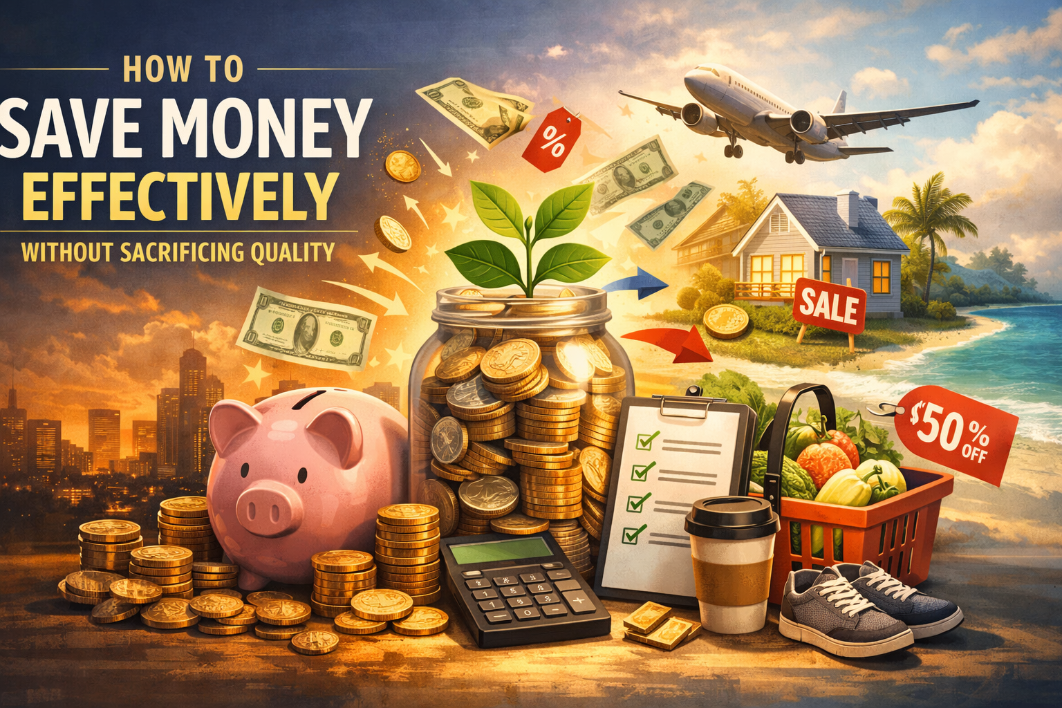 How to Save Money Effectively Without Sacrificing Quality